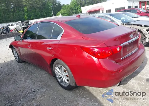 2016 Infiniti Q50 3.0T Premium из США, поврежденный, VIN JN1EV7AP7GM304685